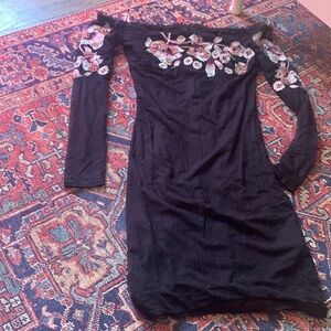 Off the shoulder dress